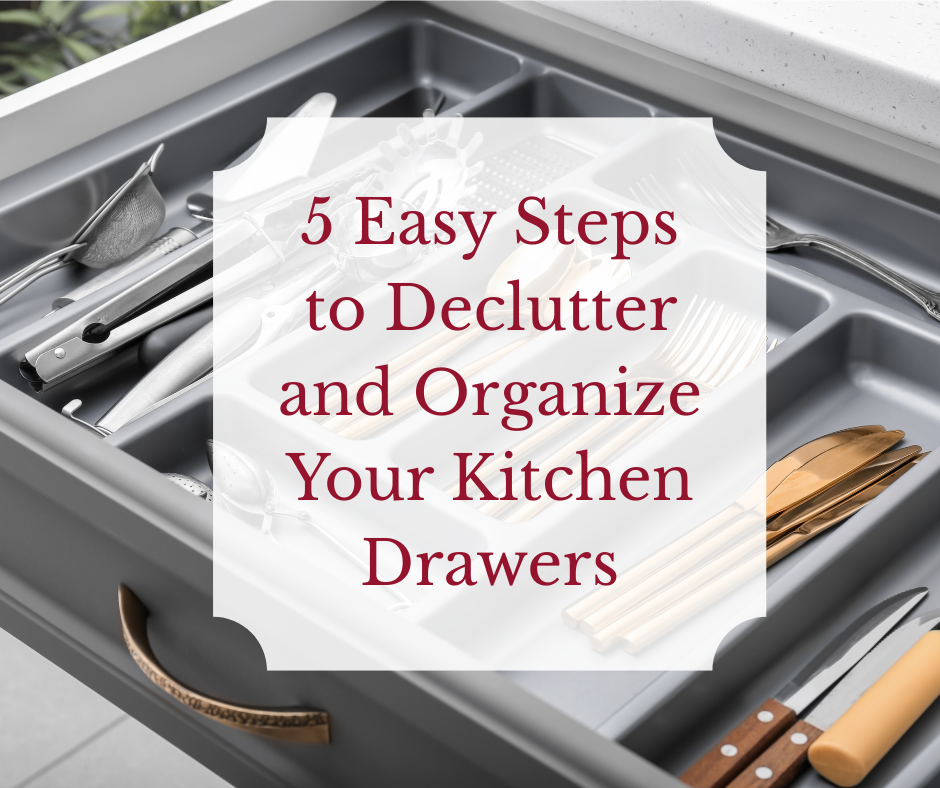 Picture of 5 Easy Steps to Declutter and Organize Your Kitchen Drawers - Decorator ...