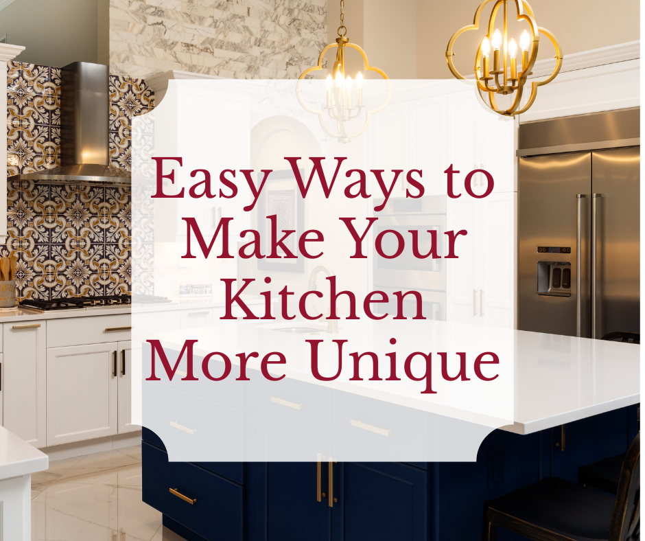 Easy Ways to Make Your Kitchen More Unique - DIVINE Life & Home